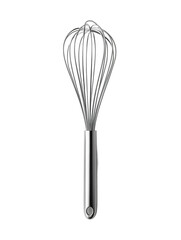 Stainless Steel Kitchen Whisk Top-Down