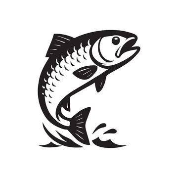 red fish vector