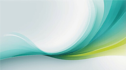 White and sky blur emerald petrol teal lime yellow white Gradient Background line