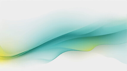 Fototapeta premium White and sky blur emerald petrol teal lime yellow white Gradient Background line
