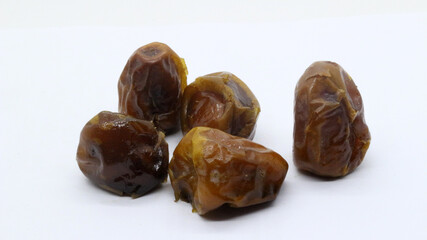 Delicious dates fruit isolated