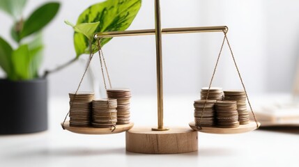 Ai-based wealth stability scoring systems concept focused on measuring financial health and investment performance metrics