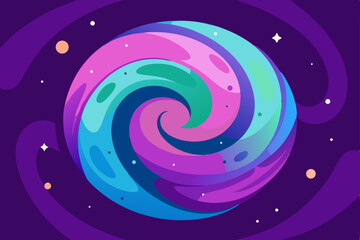 abstract spiral background