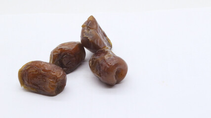Delicious dates fruit isolated