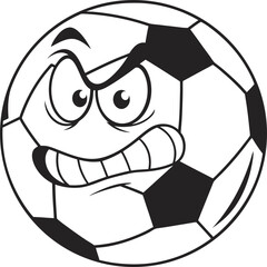 soccer ball cartoon