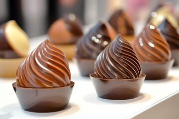 Salon du Chocolat, Creative and diverse presentation of chocolate