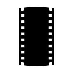 Obraz premium Film Strip Icon - Vintage Retro Design