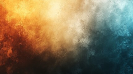 Obraz premium Dramatic color transition in a textured abstract background.