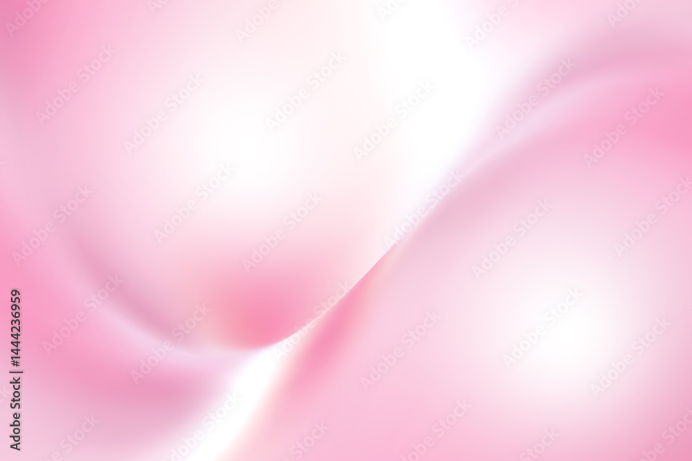 Poster soft light pink background with curve pattern graphics design for web illustration technology intern