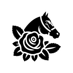 Horse Racing Derby event icon with transparent background