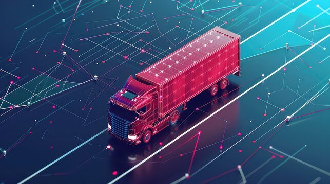 AI-driven supply chain optimization improving delivery efficiency