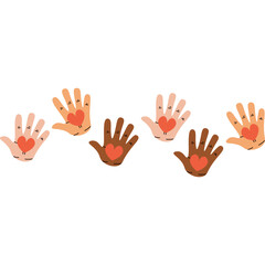 Kindness Hand Illustration