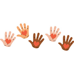 Kindness Hand Illustration