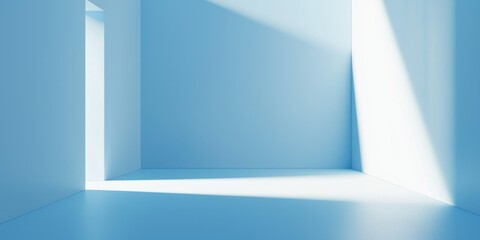 Light blue background with slight gradients, leaving room for text or imagery.