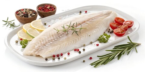 Fresh Pangasius Fillet with Lemon and Herbs