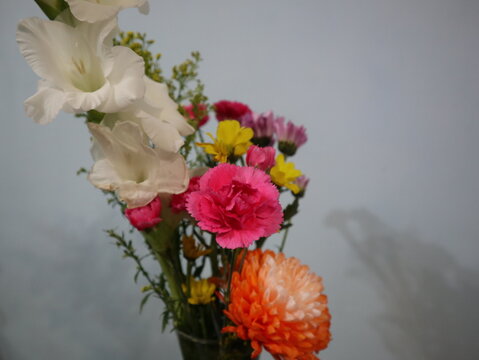 bouquet of flowers design for home decor