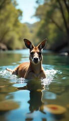 Kangaroo's River Swim