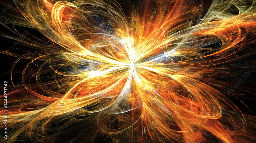 Poster captivating fire flower emanating warmth with hazy abstract artistry creating a unique and enigmatic