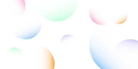 Abstract white background with gradient circle ring. Spiral sound wave rhythm line dynamic shape. abstract background, Vector illustration design for presentation, banner, cover, poster, texture Etc.