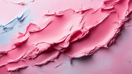 Abstract close-up of textured, mixed pastel colors.