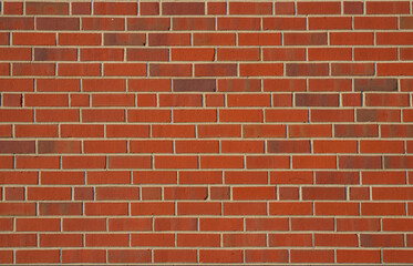 Brick wall background texture. Textured background of brick wall. Clinker brick. Wall from brick background. Grunge, wall pattern. Wallpaper bricks texture.