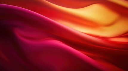 Fototapeta premium smooth gradient abstract background with dynamic curves evoking