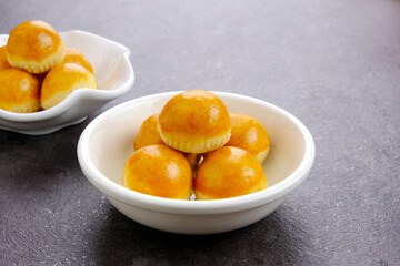 Nastar Cookies with pineapple jam inside. Familiar during the month of Ramadan and Idul Fitri. 
