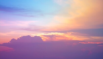 Obraz premium Smooth Gradient Blur for Text Overlay 