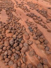 Moqui marbles in Snow Canyon, Utah