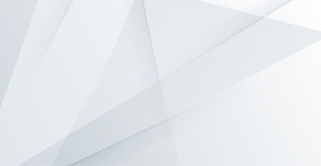 Fototapeta premium White gradient simple texture background. pattern line geometric. template poster, banner.