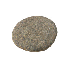 Fototapeta premium Pebbles on transparent background