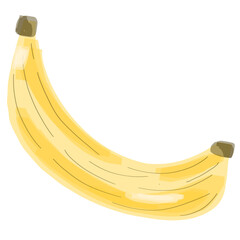 banana isolated on white, banana isolated on white background