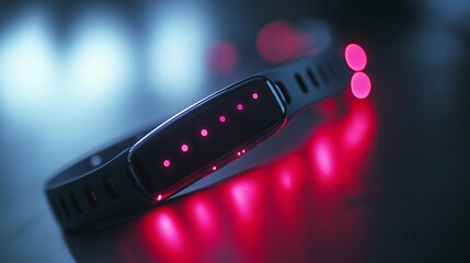 LED Fitness Tracker: Health Monitoring Device