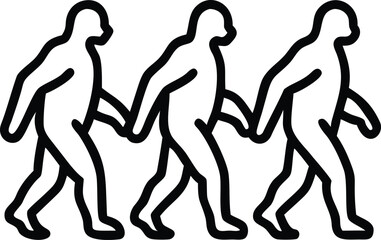 Epic Bigfoot Silhouette Vector Collection Featuring Forest, Mountain, and Mythical Cryptid Scenes in Minimalist Black Style