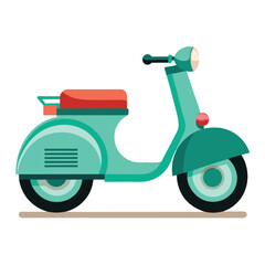 Obraz premium scooter icon isolated on white background