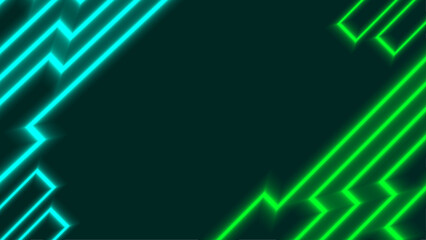 Neon lights background simple design with blank space