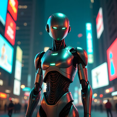 robot cyborg soldier