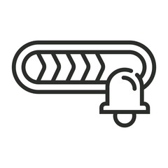 UI collection symbol outline icon, editable vector illustration and transparent graphic element. Isolated on white background
