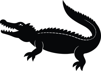 Crocodile Silhouette 