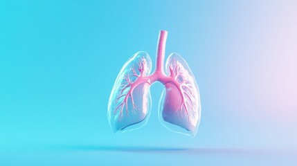 Abstract Lungs with red human bronchial tree structure. Lungs anatomy,left and right bronchus, bronchioles,Medicine cure tuberculosis, pneumonia, asthma. Abstract health care medical concept.