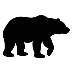 bear silhouette picture