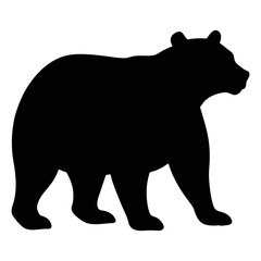 bear silhouette picture