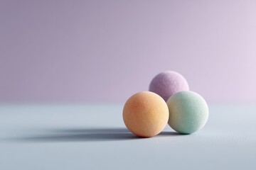 minimalistic children toys scattered gently across pastel background provide subtle nods to international children
