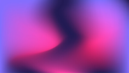 Abstract background design with blurred pink and blue ombre color gradient