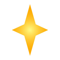 gold star illustration