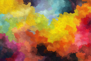 Obraz premium colorful digital paint on background