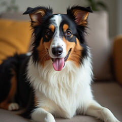 Fototapeta premium border collie dog