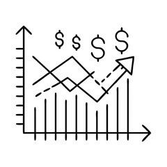 producer price index ppi icon, producer price index ppi line art - simple line art of producer price index ppi, perfect for producer price index ppi logos and icons