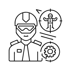 reinforcement agent icon, reinforcement agent line art - simple line art of reinforcement agent, perfect for reinforcement agent logos and icons