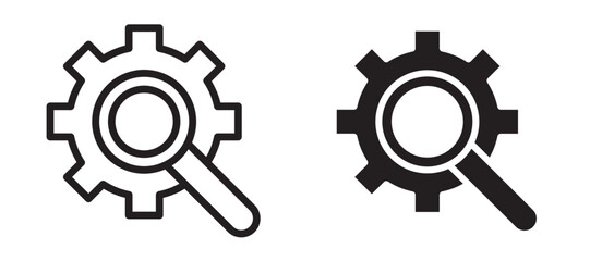 Resource icon In Flat and stroke Style Vector For App, UI, Websites. Black Vector Illustration.